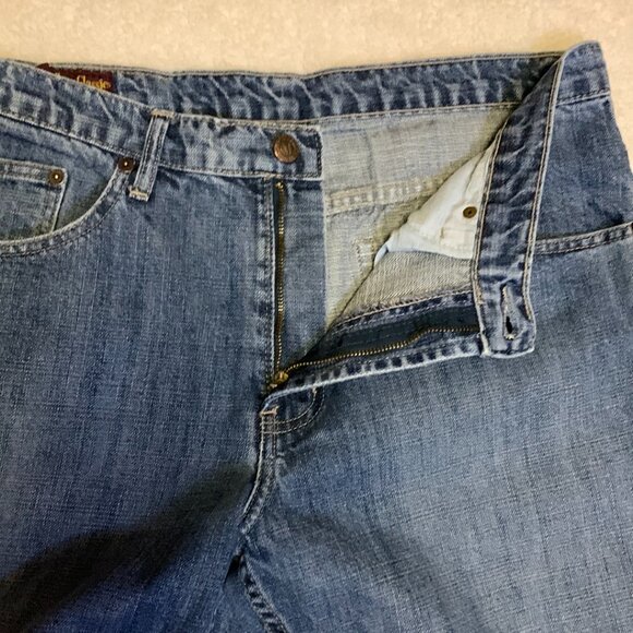 Vtg MARLBORO CLASSICS Womens Wide Leg Denim Jeans W34 L30  Cotton Made in USA - Picture 6 of 10